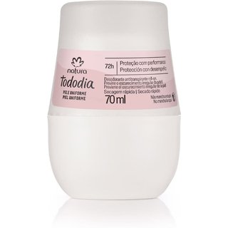 Desodorante Antitranspirante Roll-on Tododia Pele Uniforme 70 ml