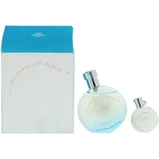 Hermès Eau Des Merveilles Bleue Eau De Toilette Spray Gift Set 50ml