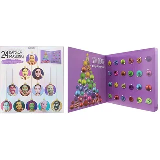 Skin Treats 24 Days Of Masking Advent Calendar 24 x Clay Face Mask