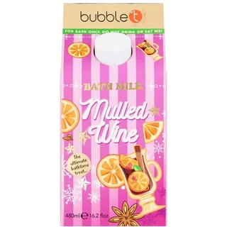 Bubble T Mulled Wine Bath Milk 480ml