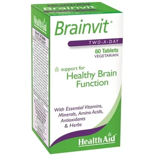 Health Aid BrainVit Tablets 60 Tablets