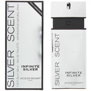 Silver Scent Infinite Silver Cologne for Men - Eau de Toilette Spray 3.3 oz