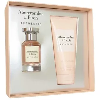 Abercrombie & Fitch Authentic Woman Women's Perfume Gift Set 50ml Eau De Parfum + 200ml Body Wash
