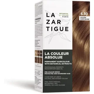 LAZARTIGUE LA COULEUR ABSOLUE Permanent Hair Colour 6.30 GOLDEN DARK BLONDE