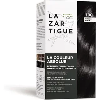 LAZARTIGUE LA COULEUR ABSOLUE Permanent Hair Colour 1.00 INTENSE BLACK