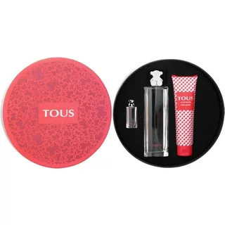 Tous Gift Set 90ml Eau De Toilette + 150ml Body Lotion + 4.5ml Eau De Toilette + Metal Tin
