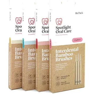 Spotlight Oral Care Interdental Bamboo Brushes 0.7mm (8 pack)