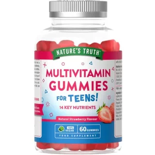 Nature's Truth Teens Multivitamin Strawberry Gummies 60 Gummies