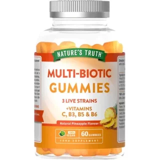 Nature's Truth Multi-Biotic 3 Live Strains Gummies 60 Gummies