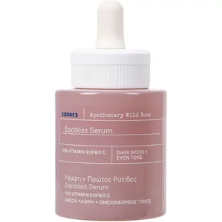 Korres by Korres Wild Rose Spotless Serum with 15% Vitamin Super C 1.01 OZ for WOMEN