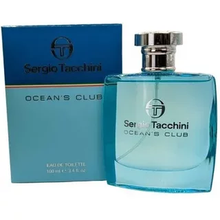 Sergio Tacchini Oceans Club Cologne for Men - Eau de Toilette Spray 3.4 oz