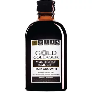 Gold Collagen Hair Growth Liquid Supplement 20 x 15ml