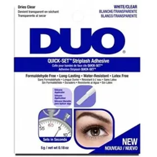 DUO Quick-Set Striplash Adhesive White/Clear