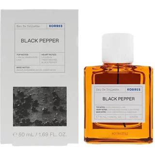 Korres Black Pepper Eau De Toilette 50ml