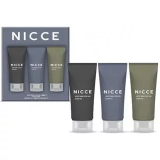 Nicce For Men Body Wash For Him Set Original#01, Fresh#02, Intense #03 3 x 150ml