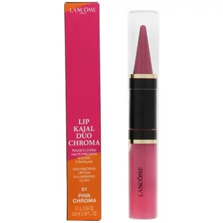 LancĂ´me Lip Kajal Duo Chroma Lip Gloss 01 Pink Chroma
