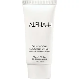 Alpha-H Daily Essential Moisturiser SPF 50+ With Vitamin E 30ml