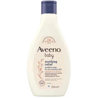 Aveeno Baby Soothing Relief Emollient Wash 250ml