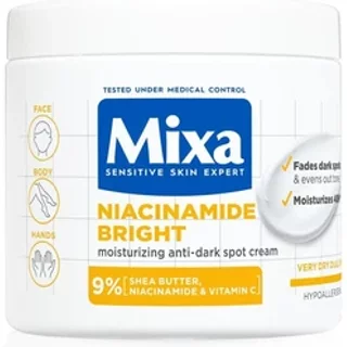 Mixa Niacinamide Bright Moisturising Anti-Dark Spot Cream 400ml