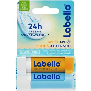 Labello Sun & After-Sun Lip Balm Set 2x4.8g
