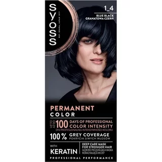 Syoss Permanent Coloration 1_4 Blue Black