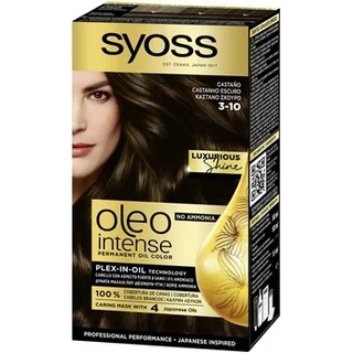 Syoss Oleo Intense Permanent Oil Colour 3-10 Deep Brown
