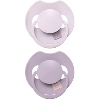 LOVI Prime Silicone Dynamic Soother 6-18m Lilac/Violet x2