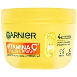 Garnier Vitamin C Fresh & Bright Moisturising Anti-Dark Spot Sorbet Cream 85ml