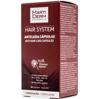 Martiderm Hair System Anti Hair Loss Capsules 60 Capsules