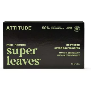 Attitude Super Leaves Men Body Soap Matcha & Bergamot 113g