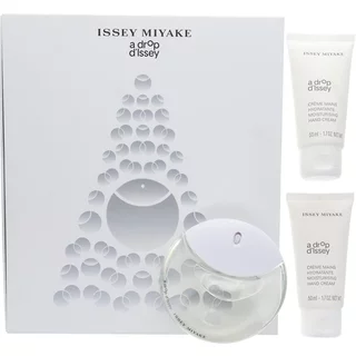 Issey Miyake A Drop d'Issey Eau De Parfum Gift Set 50ml & 2x50ml Hand Cream