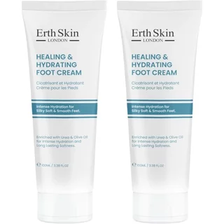 Erth Skin London Healing & Hydrating Foot Cream 2 x 100ml