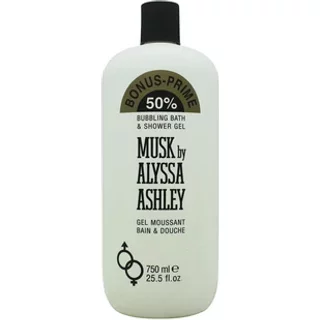 Alyssa Ashley Musk Bath & Shower Gel 750ml