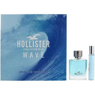 Hollister Wave For Him Eau De Toilette 50ml Gift Set 50ml & 15ml Eau De Toilette