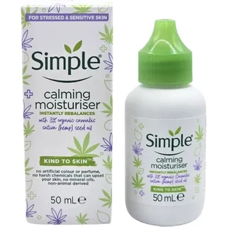 Simple Calming Moisturiser Skin Cream 50ml