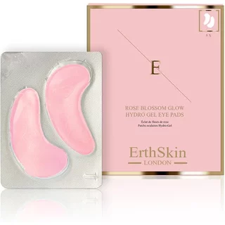 Erth Skin London Rose Blossom Glow Hydro-Gel Eye Pads 5 x 2