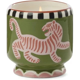 Paddywax A Dopo Tiger Ceramic Scented Candle Black Cedar & Fig