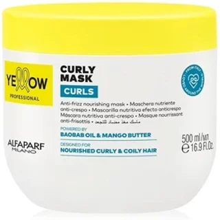 Yellow Professional Curls Curly Mask 500ml