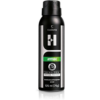 Eudora H Antitranspirante Aerossol Atitude 125ml