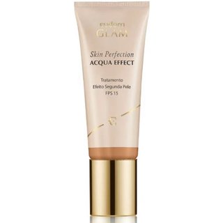 Base Líquida Glam Skin Perfection Acqua Effect Bege Escuro 1 30ml