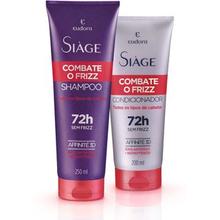 Kit Siàge Combate O Frizz Shampoo + Condicionador