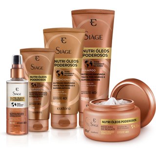 Kit Completo Siàge Nutri Óleos Poderosos