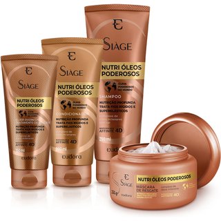Kit Siàge Nutri Óleos Poderosos