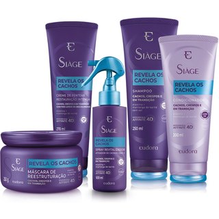 Kit Siàge Completo para Cachos Descoloridos