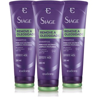 Combo Eudora: Shampoo Siàge Remove A Oleosidade