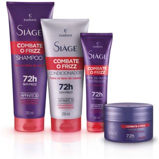 Combo Siàge Combate o Frizz (4 itens)