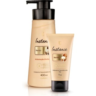 Combo Instance Karité: Loção Corporal 400ml + Creme para Pés 75g