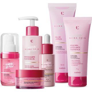 Combo Niina Skin Rotina Completa de Cuidados (6 itens)