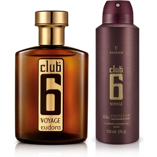 Combo Club 6 Voyage: Desodorante Colônia 95ml + Antitranspirante Aerossol