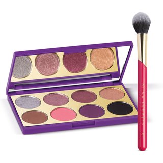 Combo Niina Secrets: Palette de Sombras Purple + Pincel Multifuncional